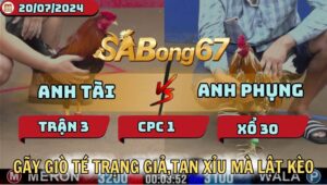 Trận 3 CPC1 20/7/2024 Anh Tài Vs Anh Phụng