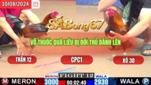 Trận 12 CPC1 10/8/2024 Anh Nhựt Đá Xổ Ông Thầy