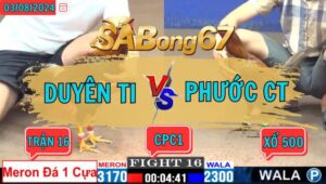 Trận 16 CPC1 3/8/2024 Duyên Ti Đá Xổ Phước CT