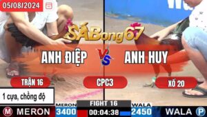 Trận 16 CPC3 582024 Anh Điệp Xổ Anh Huy