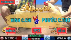 Trận 22 CPC2 4/8/2024 Anh Vinh Củ Chi Đá Xổ Anh Phước Cần Thơ