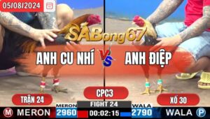 TRẬN 24 CPC3 5/8/2024 - ANH CU NHÍ VS ANH ĐIỆP