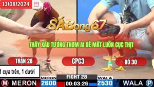 Trận 28 CPC3 13/8/2024 Anh Bảy Xổ Anh Duyên Bình Dương