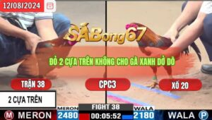 Trận 38 CPC3 12/8/2024 Anh Mạnh Đá Xổ Anh Hiền Bình Dương