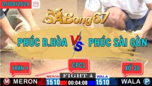 Trận 4 CPC1 5/8/2024 Anh Phúc Biên Hòa Đá Xổ Anh Phúc Sài Gòn