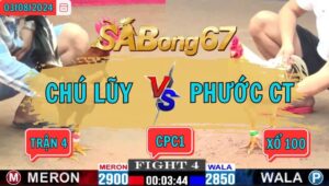 Trận 4 CPC1 3/8/2024 Chú Lũy Và Anh Phước CT