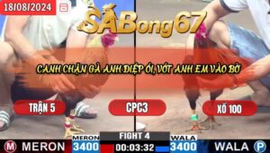 Trận 5 CPC3 18/8/2024 Anh Bảo Sting Đá Xổ Anh Điệp