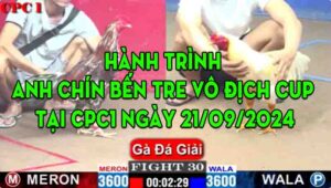 Hành Trình Đoạt Cup Vô Địch Của Anh Chín Bến Tre Tại CPC1 21/09/2024