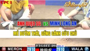 Trận 26 CPC1 26/09/2024 Anh Quẹo SG Đá Xổ Anh Minh Long An