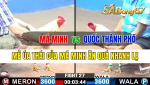 Trận 27 CPC3 28/09/2024 Má Minh Đá Xổ Anh Quốc Thành Phố