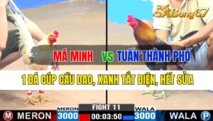 Trận 11 CPC3 02/10/2024: Má Minh Đá Xổ Anh Tuấn Thành Phố