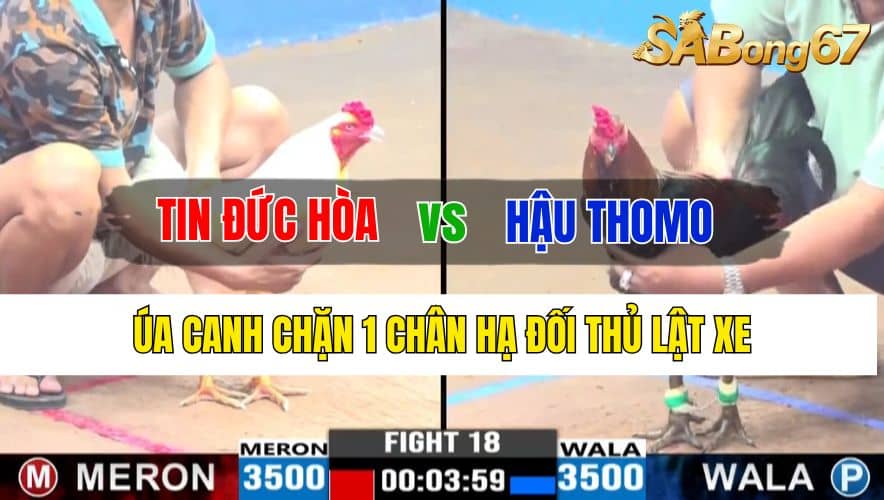 Trận 18 CPC3 29/10/2024 Anh Tin Đức Hòa Đá Xổ Anh Hậu Thomo