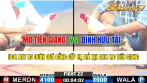 Trận 22 CPC3 31/10/2024 Anh Mo Tiền Giang Đá Xổ Anh Đinh Hữu Tài