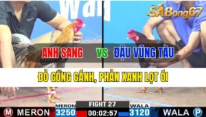 Trận 27 CPC3 11/10/2024 Anh Sang Đá Xổ Anh Đậu Vũng Tàu