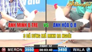 TRẬN 12 CPC3 10/11/2024 : ANH MINH BẾN TRE VS ANH HÓA QUẬN 8