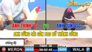 TRẬN 16 CPC3 19/11/2024 : ANH THỊNH VŨNG TÀU VS ANH DŨNG SÀI GÒN