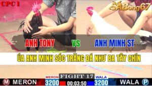 TRẬN 17 CPC1 25/11/2024 : ANH TONY VS ANH MINH SÓC TRĂNG