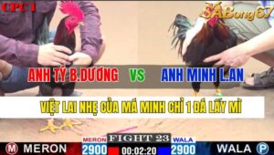 TRẬN 23 CPC1 07/11/2024 : ANH TÝ BÌNH DƯƠNG VS ANH MINH LONG AN