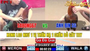 TRẬN 25 CPC1 23/11/2024: SABONG67 VS ANH BIN SG