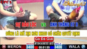 TRẬN 27 CPC1 23/11/2024: ANH DỰ BẢO LỘC VS ANH THẮNG BTRE B