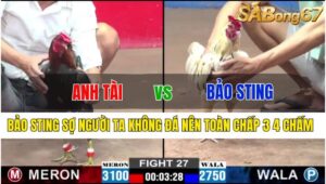 TRẬN 27 CPC2 22/11/2024: ANH TÀI VS ANH BẢO STING