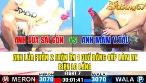 TRẬN 7 CPC3 08/11/2024 : ANH LÚA SÀI GÒN VS ANH MẮM VŨNG TÀU