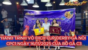 HÀNH TRÌNH VÔ ĐỊCH CUP DERBY GÀ NÒI